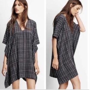 VINCE 100% silk tunic dress